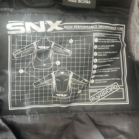 Fly Racing High Performance Snowmobile Jacket - Picture 7 of 7